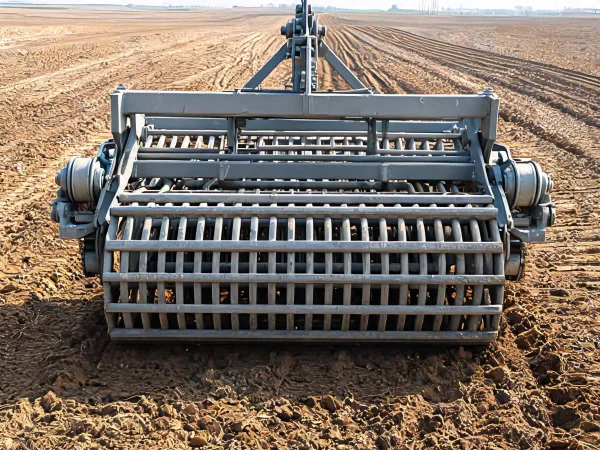 Rolling basket finishing attachment